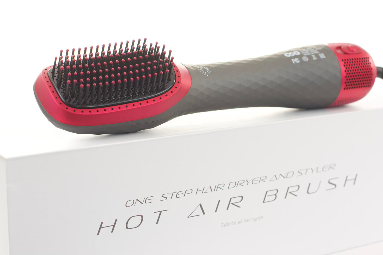 Professional Blow Dryer Brush Grey
